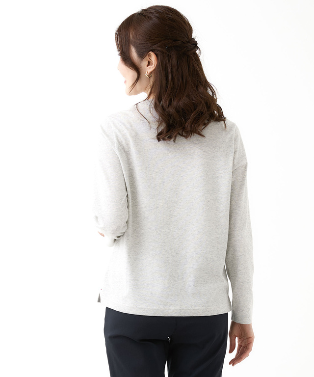 プレート 天竺 ポケットデザイン カットソー