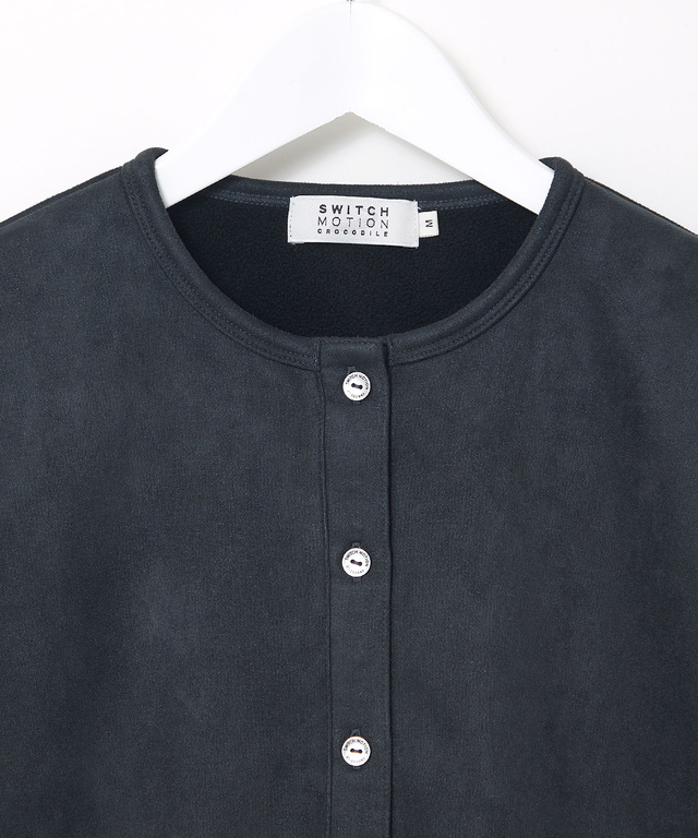 微起毛 カット カーディガン