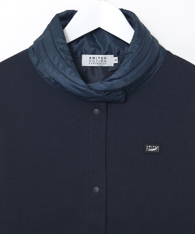 鹿の子 ドッキング キルトジャケット