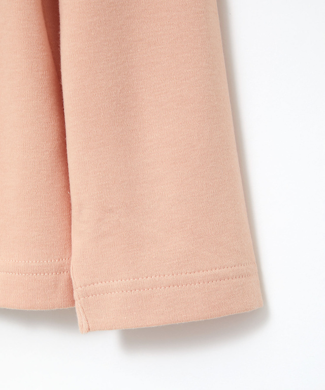 ストレッチスムース ハイネックカットソー