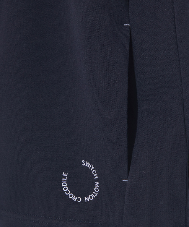 微起毛 裏毛 スナップボタン パーカー