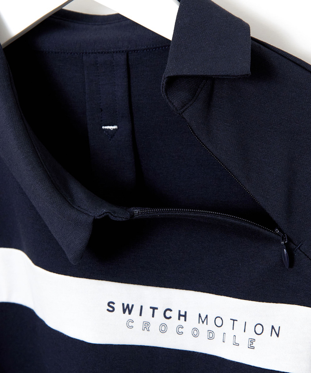 ストレッチポンチ 襟デザイン カットソー