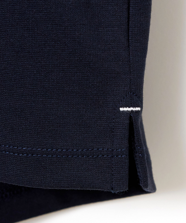 ストレッチポンチ 襟デザイン カットソー