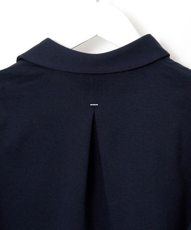 ストレッチポンチ 襟デザイン カットソー