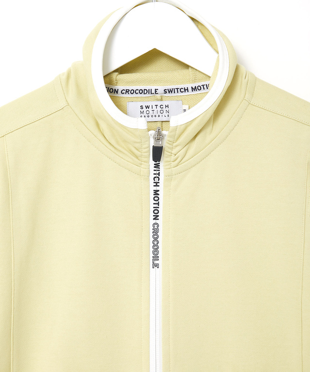 裏毛 フード付き ロゴジップ パーカー