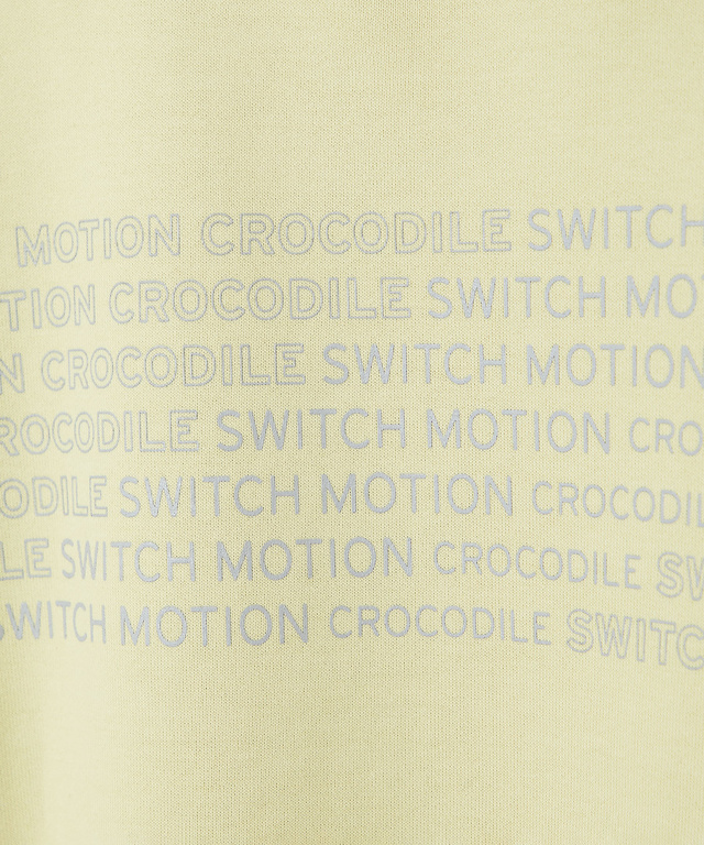 裏毛 ロゴプリント クルーネック カットソー