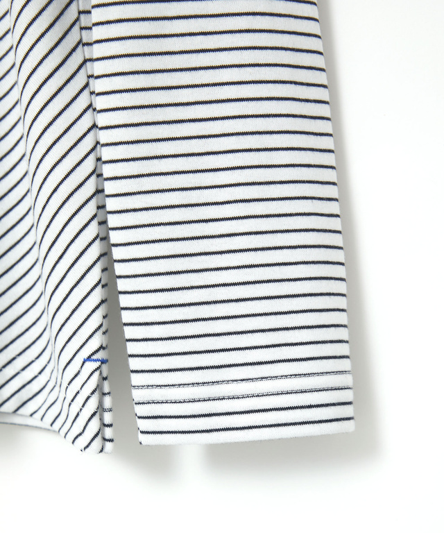 天竺 バイヤスボーダー 長袖Tシャツ