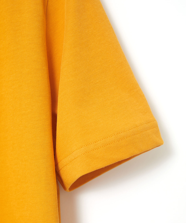 プレーティング天竺 ロゴプリント Tシャツ