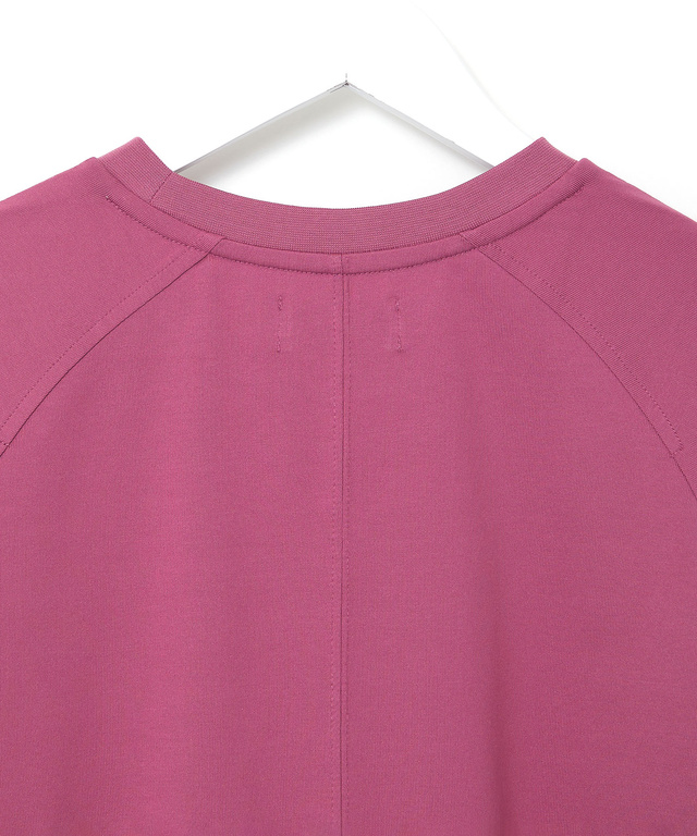 プレーティング天竺 パフスリーブ Tシャツ【接触冷感】