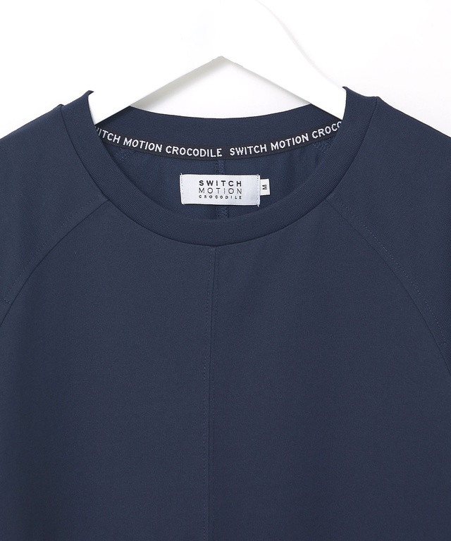 プレーティング天竺 パフスリーブ Tシャツ【接触冷感】