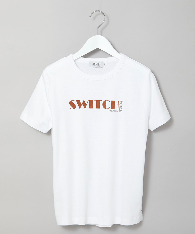 スムース ロゴプリント Tシャツ