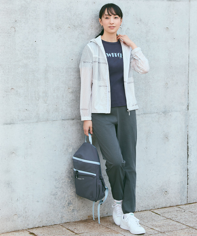 スムース ロゴプリント Tシャツ