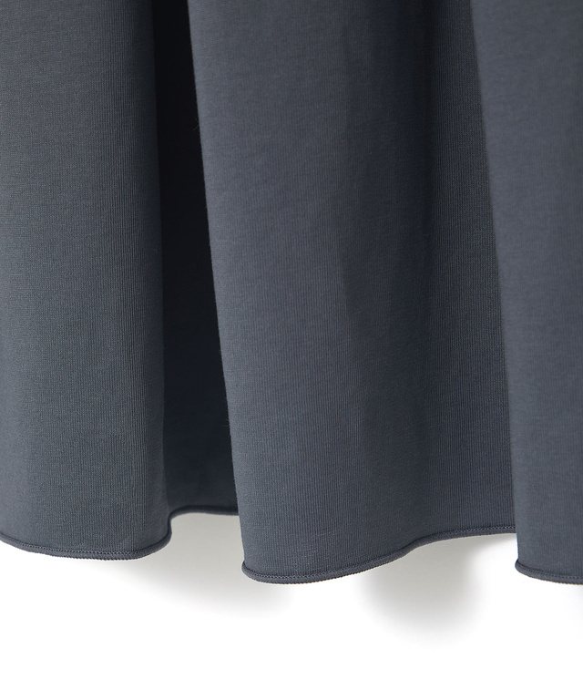 プレーティング天竺 プリーツ スカート【接触冷感】