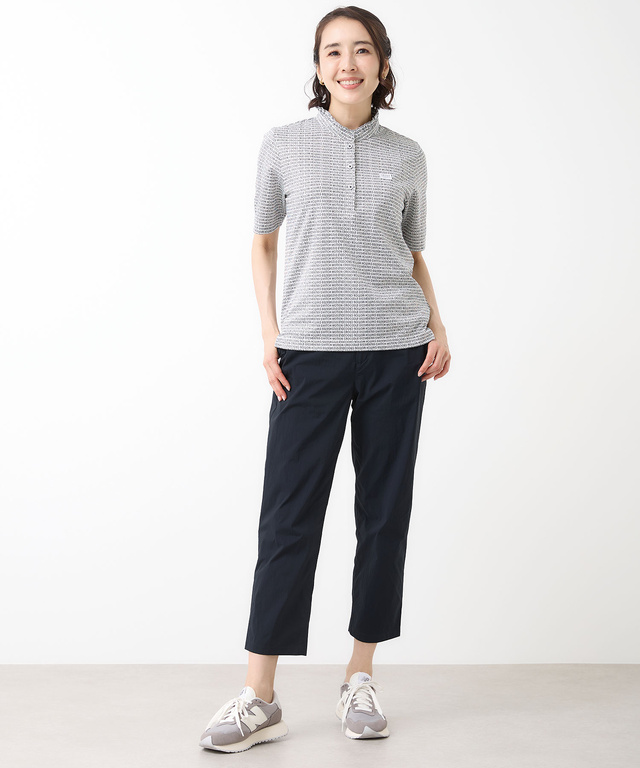 ジャカード デジタルロゴ カットソー