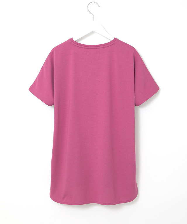 プレーティング天竺 ロゴプリント Tシャツ【吸汗速乾】