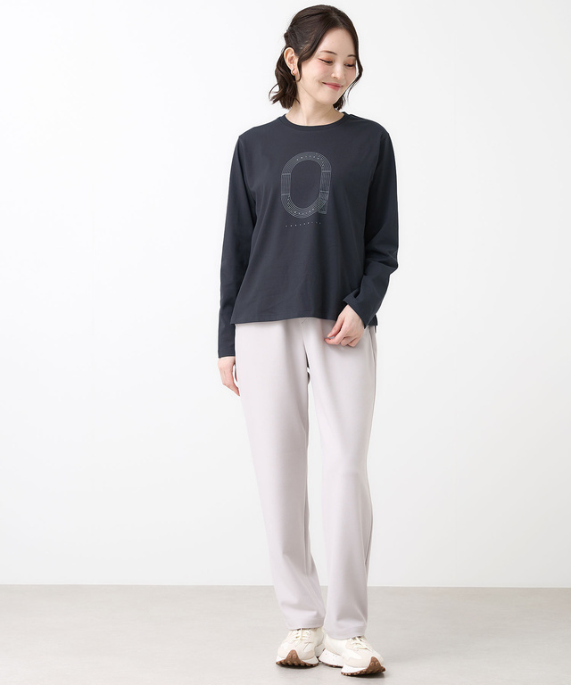 プレーティング天竺 リブ襟 Tシャツ 【吸汗速乾】【シワになりにくい】