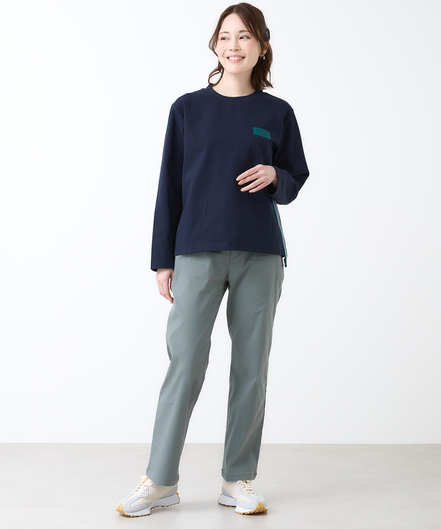 リブ ラインテープ Tシャツ 
