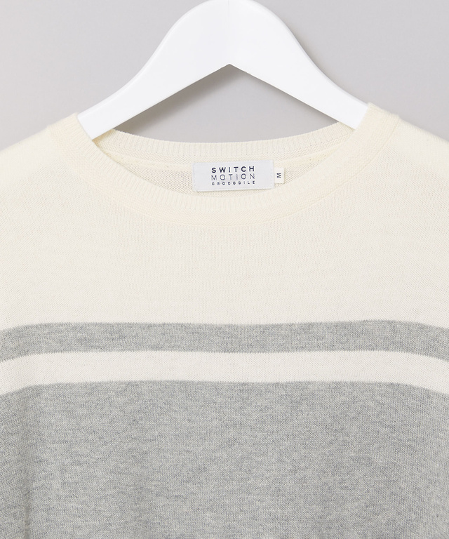 パネル配色切り替え プルオーバー【手洗いOK】