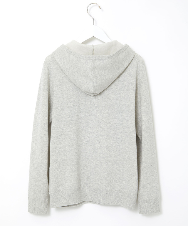 ハーフジップ パーカー プルオーバーニット