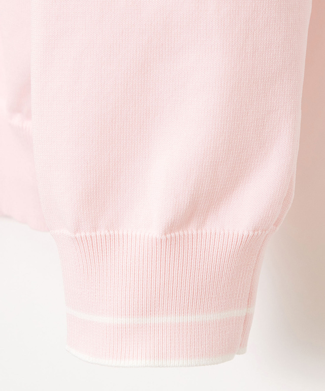 ロゴデザイン プルオーバー ニット【手洗いOK】