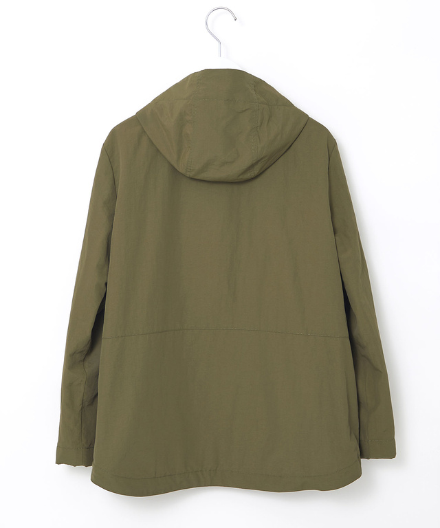 フード付き ドットボタン デザインジャケット