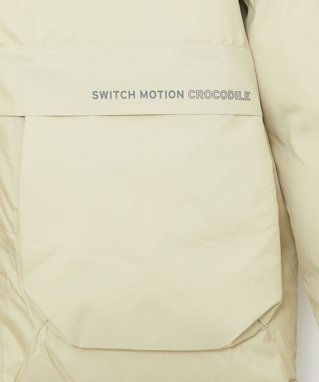 ショートダウンブルゾン【撥水加工】