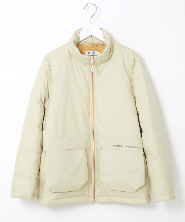 ショートダウンブルゾン【撥水加工】