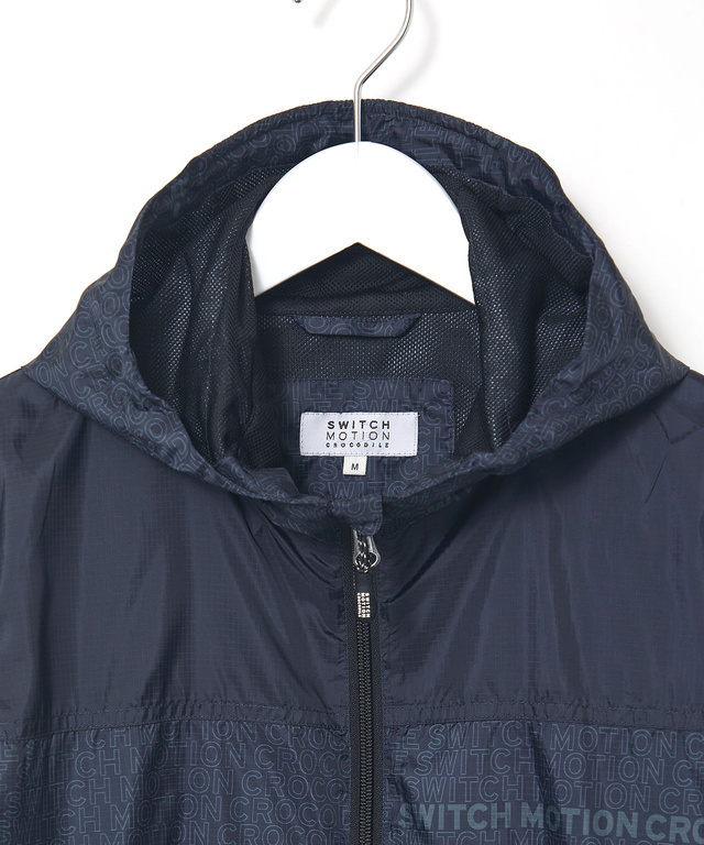 ロゴプリント ドッキング ブルゾン【手洗いOK】【撥水加工】