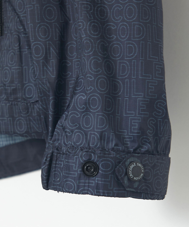 ロゴプリント ドッキング ブルゾン【手洗いOK】【撥水加工】