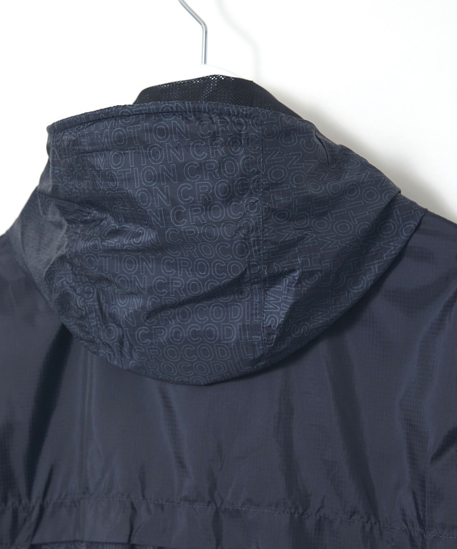 ロゴプリント ドッキング ブルゾン【手洗いOK】【撥水加工】