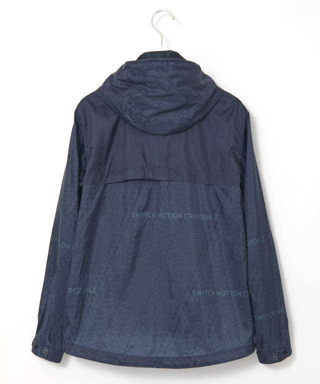 ロゴプリント ドッキング ブルゾン【手洗いOK】【撥水加工】