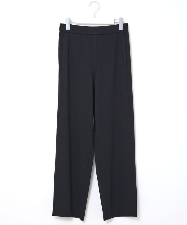 ポンチ カーブ シルエット パンツ