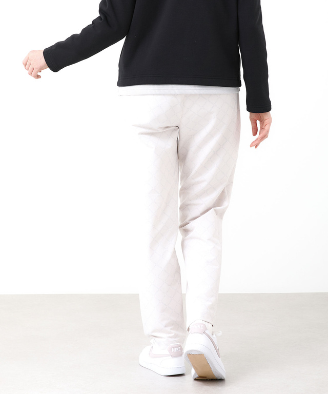 モノグラム プリント パンツ