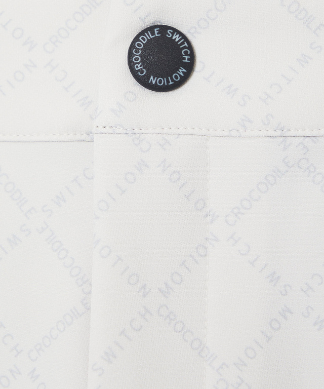 モノグラム プリント パンツ