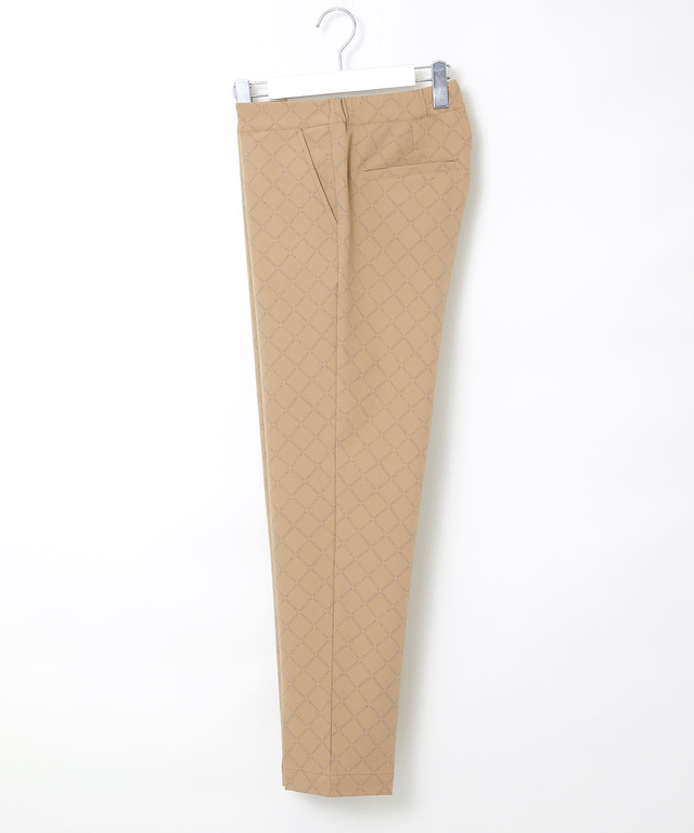 モノグラム プリント パンツ