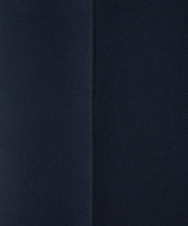 ジャージ素材 セミワイド パンツ