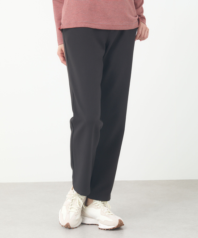 裏起毛 ストレート パンツ