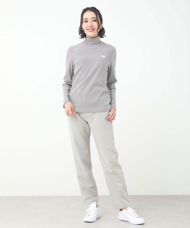 裏起毛 ストレート パンツ