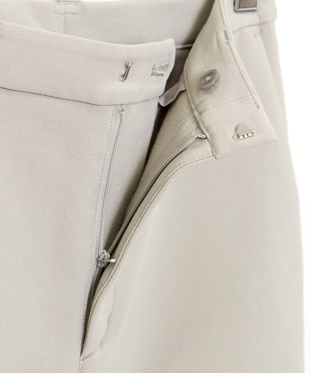 裏起毛 ストレート パンツ