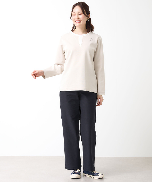 ストレッチ ストレート パンツ