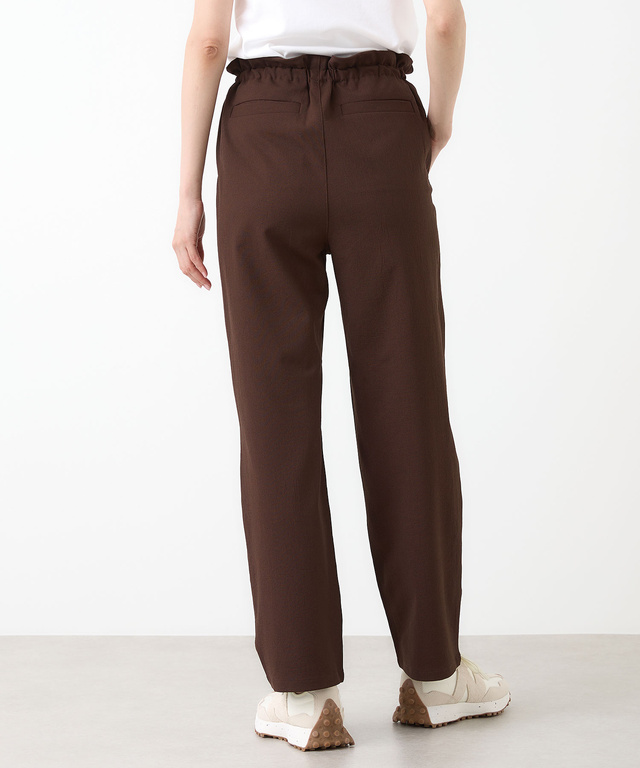 ウエストゴム ストレート パンツ