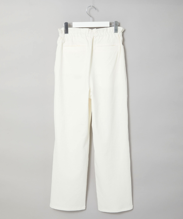 ウエストゴム ストレート パンツ