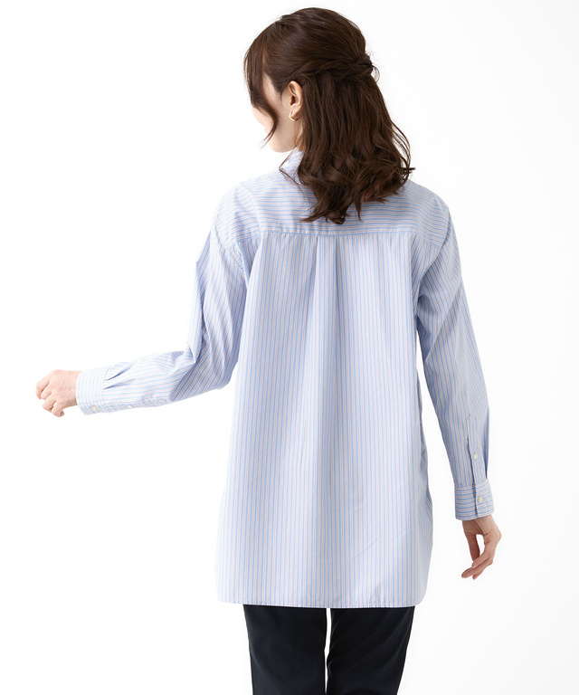 バンドカラー チュニック