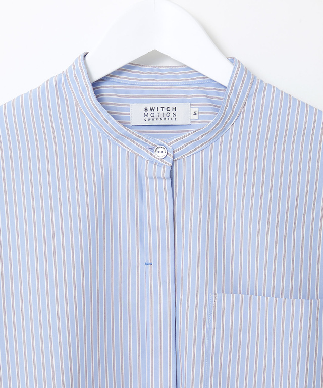 バンドカラー チュニック