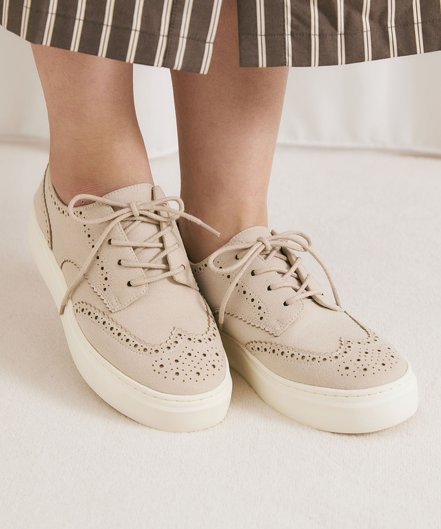 ウイングチップ スニーカー【一部店舗限定】